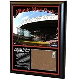 MLB Houston Astros Minute Maid Field 8x10-Inch Game Used Dirt Plaque Photomint