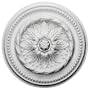 15 3/4"OD x 2"ID x 1 7/8"P Chester Ceiling Medallion
