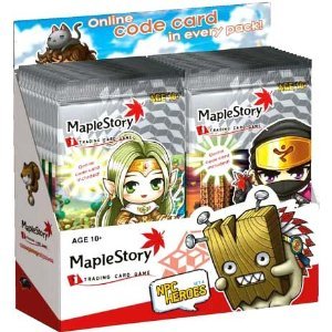 Maple Story Card Game NPC Heroes Series 4 Booster Box (24 Packs)