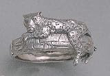 Lazy Jaguar Bangle Bracelet