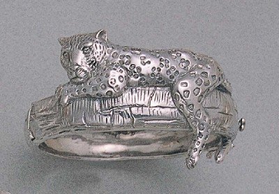 Click here to buy Lazy Jaguar Bangle Bracelet.
