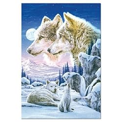 Howling Cub Crop Jigsaw Puzzle 500pc