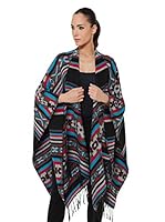Tantra Poncho (Gris / Azul)