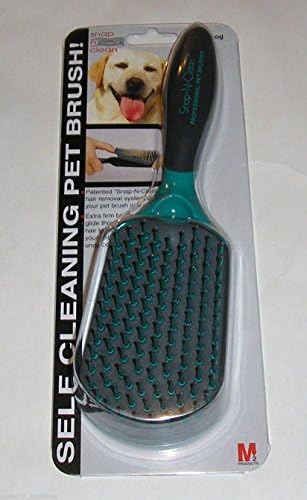 B11 SNAP N CLEAN SELF CLEANING LARGE DOG GROOMING PET BRUSH