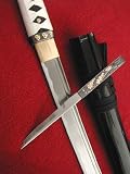 Handmade Sharp Zetsurin Shirasaya Full Tang Samurai Wakuzashi Sword