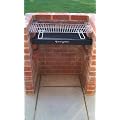 BLACK KNIGHT BARBECUE BKB200 DELUXE CHROME BBQ KIT