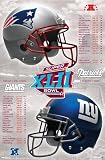 Super Bowl XLII (New England Patriots & New York Giants) Sports Poster Print - 24