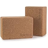 Set of 2 HemingWeigh Cork Yoga Blocks