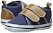 Luvable Friends Unisex Baby Crib Shoes, Blue Hook, 6-12 Months