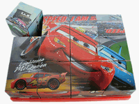 Disney Cars Lightning McQueen Puzzle : 3D Puzzles 6 in 1