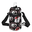 UGA University of Georgia Logo Water Bottle Holder Sport Bottles - GIFT IDEA for Fitness Golf Golfers Soccer Workout Gifts and Gift Ideas For Him Her Athletes Man Men, Women, Ladies Alumni Runners Joggers