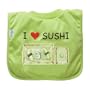green sprouts  Favorite Food Bib, Lime Sushi