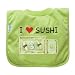 Green Sprouts Eco-friendly  Favorite Food Bib, Lime Sushi