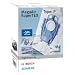 Bosch Megaair Super Tex Type P Vacuum Bag, Large 6 Litre Capacity, Pack Of 4 And Includes A Micro Hygiene Filter For The Motor