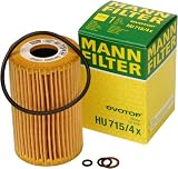 Produkt-Bild: MANN-FILTER (HU 715/4 x) &Ouml;lfilter evotop --> BMW