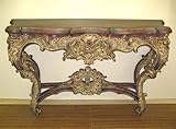 Console Table - Antique Wood Finish