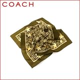 100% Authentic Coach Signature Heritage Star Print Neck, Bag Scarf 100% Silk