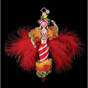 Click to buy this Italian Christmas decorations   :   Carnival dancing girl ornament from Amazon!