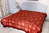 Golden Work Beautiful Design Soft Cotton Bed Spread Bed Sheet