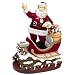 Oklahoma Sooners NCAA Rooftop Santa Figurine