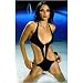 Skinny Dip Halter Neck Monokini With Chain Sides