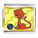 Animal Photo Abyssinian Cat Italian Charms Bracelet Link