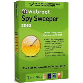 Webroot Spy Sweeper 2010 (PC CD)