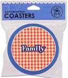 Family Dinner Conversation Coasters