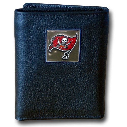 NFL Tampa Bay Buccaneers  Genuine Leather Tri-fold Wallet