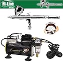 Iwata High Performance Plus HP-C Plus Airbrushing System with Smart Jet Air Compressor