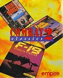 Combat 2 Classics: F-19 Stealth Fighter / Pacific Islands / Silent Service II [ 3 Games on 3.5 Diskettes ] {NOT CD-ROM}