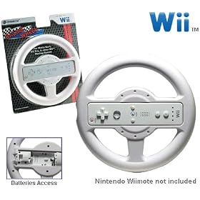 DDR Game Nintendo Wii Racing Wheel by Hyperkin