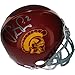 Steve Smith Autographed USC Replica Mini Helmet Sports Football