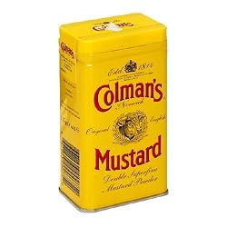 Colman's Dry Mustard 4-Ounce Tins (Pack of 4)