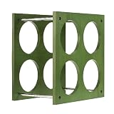 Oenophilia Nolita 4-Bottle Wine Rack - Green