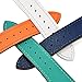Balerion-Single Tour Watch Band,Genuine Leather Watch Band for APPL-Watch Series 1 Series 2 Series 3 Series 4-42mm/44mm Single Tour Fire Orange