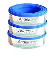 Angelcare Nappy Disposal System Refill Cassettes (Pack of 3)
