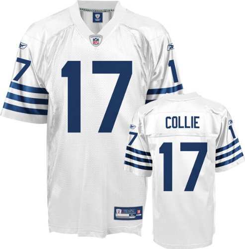 Austin Collie Jersey: Reebok 2010 Alternate #17 Indianapolis Colts Replica Jersey - XX-Large