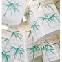 Bamboo Rectangle Paper Lantern String Lights (set of 10)