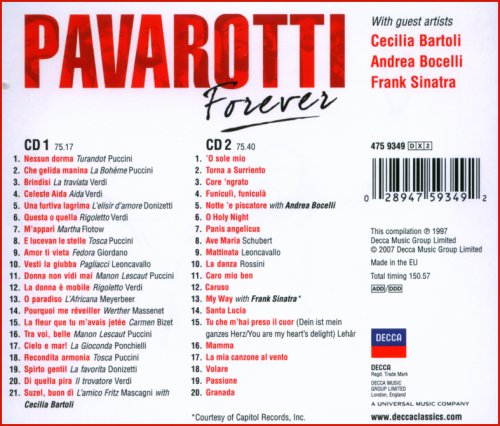 Pavarotti Forever under The Classical Store