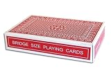 Magic Red Svengali Deck - Bridge Size - Perfect for Smaller Hands - Fits in Your Pocket with Ease - Includes Instructions