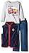 Kids Headquarters Little Boys' Fleece Vest with Tee and Pants