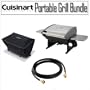 Cuisinart CGG-200 All-Foods 12,000-BTU Tabletop Gas Grill Bundle
