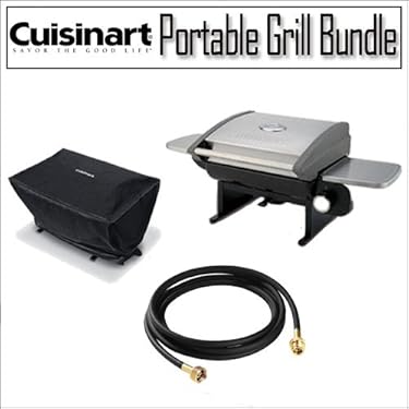 Cuisinart Cgg 200 All Foods 12000 Btu Tabletop Gas Grill Bundle