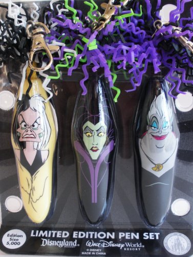Disney Villains Kooky Pens (Set of 3)