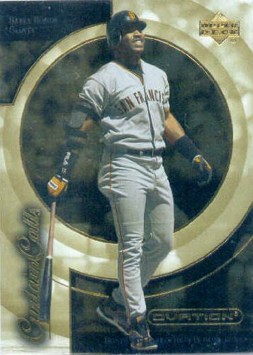 2001 Upper Deck Ovation Curtain Calls #CC3 Barry Bonds - San Francisco Giants (Baseball Cards)