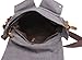 MONA Canvas Vintage Durable Men Travel Laptop School College Backpack Dark Grey