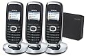 Siemens Gigaset SL375 Trio Bluetooth Designer DECT Cordless Phone