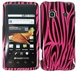 IMAGE OF Pink Zebra Hard Case Cover for Samsung Galaxy Prevail M820