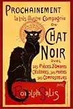 Steinlein-Le Chat Noir, Art Poster Print, 24 by 36-Inch